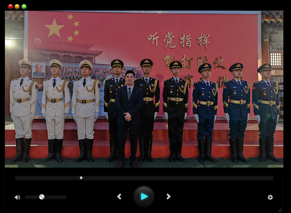 茗唐與國旗護衛(wèi)隊